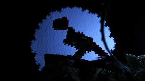 Plus-Plus "T-Rex nighty night" by The Works of Art