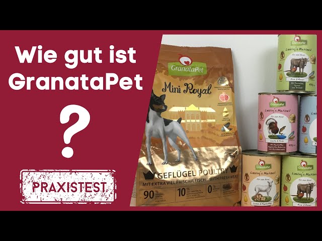 GranataPet Hundefutter Test: wie gut ist GranataPet Hundefutter? - YouTube