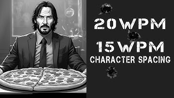 "John Wick Orders A Pizza" | Morse Code Copying Practice | Intermediate
