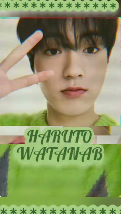 HARUTO WATANABE- GREEN#1on_trending