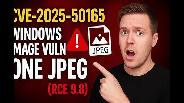 🚨 CVE-2025-50165: The Windows Image Vulnerability That Lets Hackers Take Over Your PC With ONE JPEG!