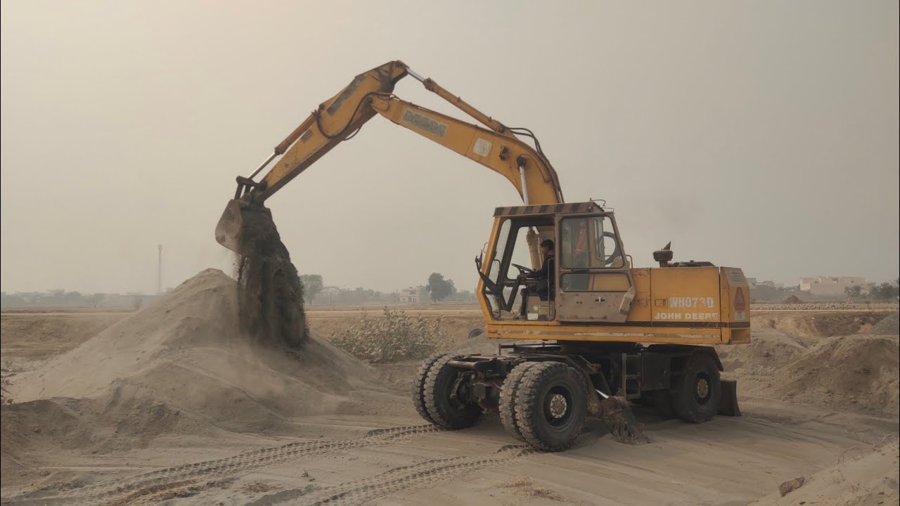 Zb Crawler Machine ZKB Machines is live! John Deere Excavator Machine working New Project ...