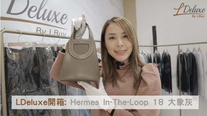 Hermes in The Loop Hermès In-The-Loop 23 Bag 2023 Ss, White, in The Loop