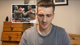 English Boxing Fan Reacts To Bowe Vs Holyfield 1 Highlights