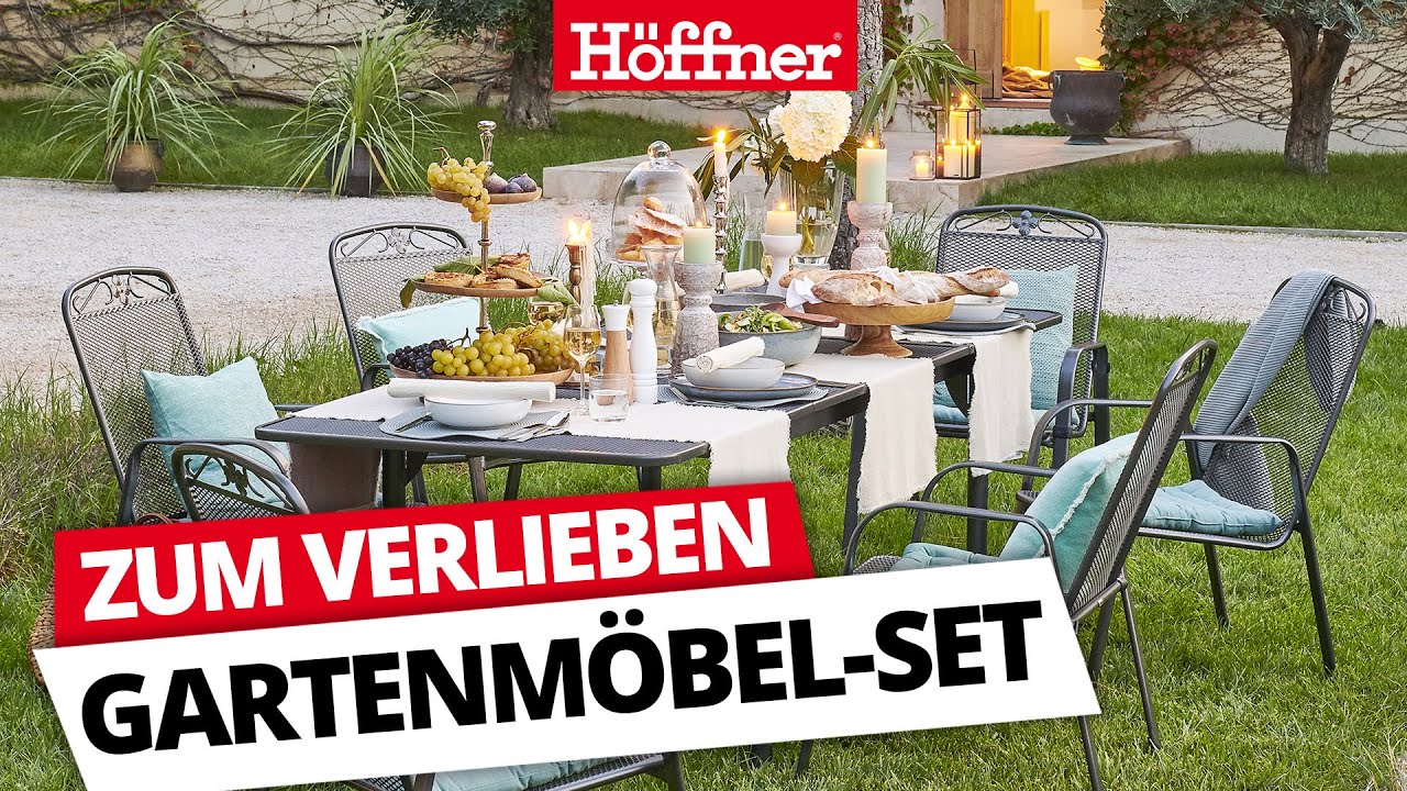 meinhöffi // Möbel Höffner GartenmöbelSet zum Verlieben YouTube