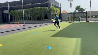 Deceleration Series: Diagonal Jog to Stop