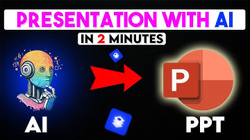 How to Make a Presentation With AI | Make PPT Just in 2 Minutes