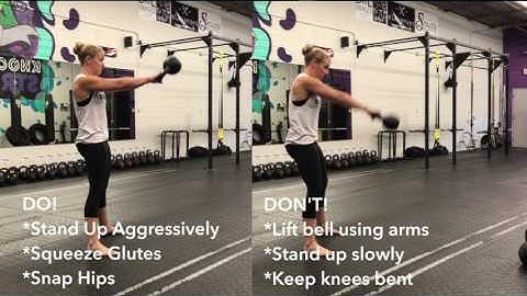Kettlebell Technqiue Tip: Lifting vs Hip Snap