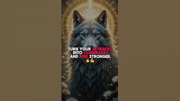 Turn setbacks into comebacks 🔥—rise stronger and show the world your resilience! 💪✨