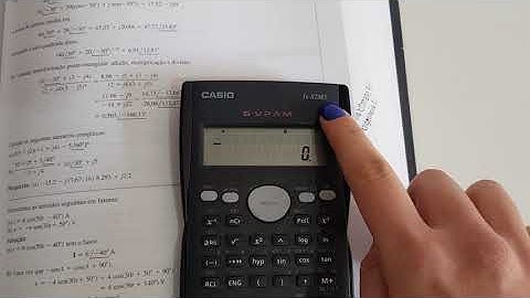 Como transformar de polar para retangular - Calculadora Casio fx-82MS