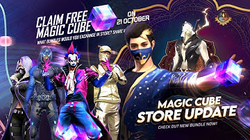 DIWALI MAGIC CUBE STORE UPDATE, 21 OCTOBER NEXT MAGIC CUBE BUNDLE, FREE FIRE NEW EVENT, FF NEW EVENT