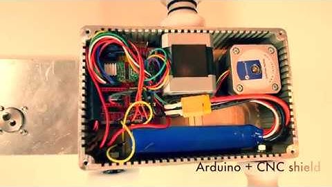 Motorized Video Slider DIY (2 meters, centering, remote control) Arduino, CNC shield