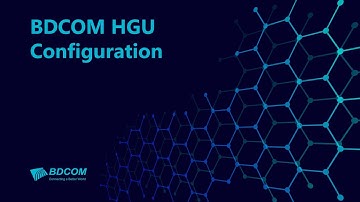 BDCOM HGU Configuration (PPPoE Client, DHCP Server, WiFi Settings)