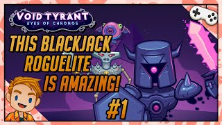 THIS BLACKJACK ROGUELITE IS AMAZING!!! | Let's Play Void Tyrant | Part 1 | PC Gameplay screenshot 4