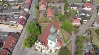 Bydgoszcz  Stary Fordon: Osiedle Nad Wisłą, Nowoczesny Fordon  Budowa, Park Milenijny   Dron 4K