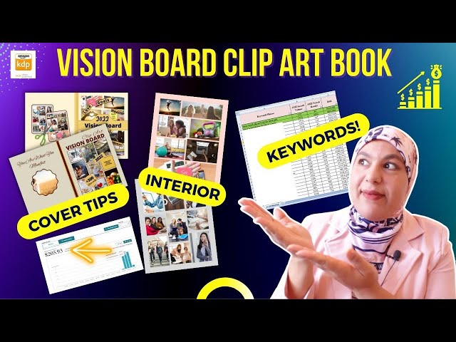 How to Make Vision Board Books For Self Publishing and Making