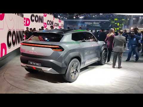 Maruti eVX Electric Vehicle Convept Walk Around from Auto Expo 2023 #autoexpo2023