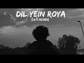 Dil Ye Roya | Sad Hindi Song | New Emotional Romantic Track 2026 | (Slowed + Reverb) | Lo-Fi Version