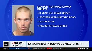Shelter-in-place order lifted for Lockwood amid search for jail walkaway, reward offered
