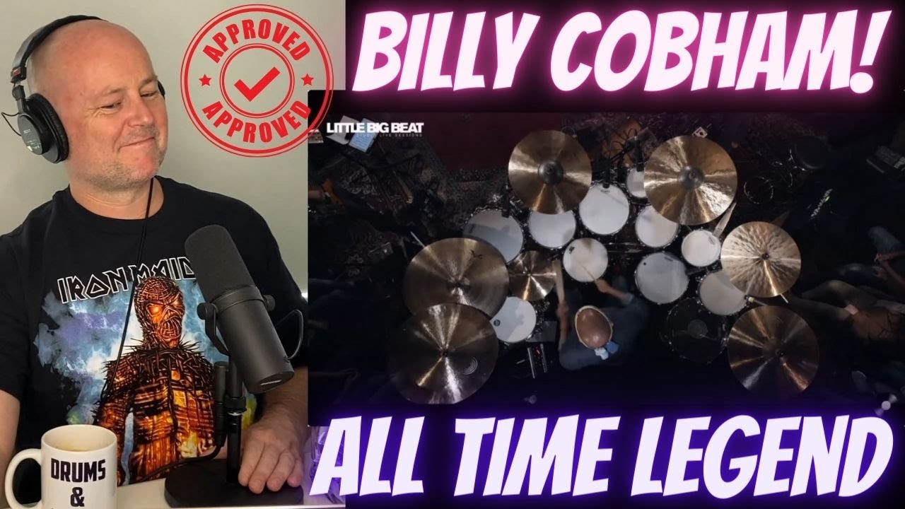 Реакция преподавателя игры на барабанах: БИЛЛИ КОБЭМ - ОДНОГЛАЗЫЙ ДЖЕК - СТУДИЙНАЯ ЖИВАЯ СЕССИЯ -...