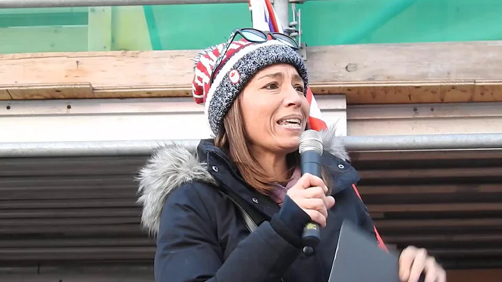Toronto Dundas Square Freedom Protest Suzanne Robe...