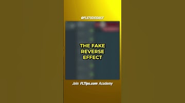 3 Ways To Create A Reverse Melody Effect  | FL Studio Tutorial #shorts