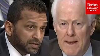 It Seems Like Theres Been A Raft Of Incidents Cornyn Asks Patel About Countering Terror Attacks