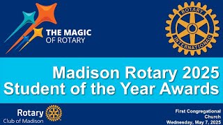 Madison Rotary Student Awards 2025