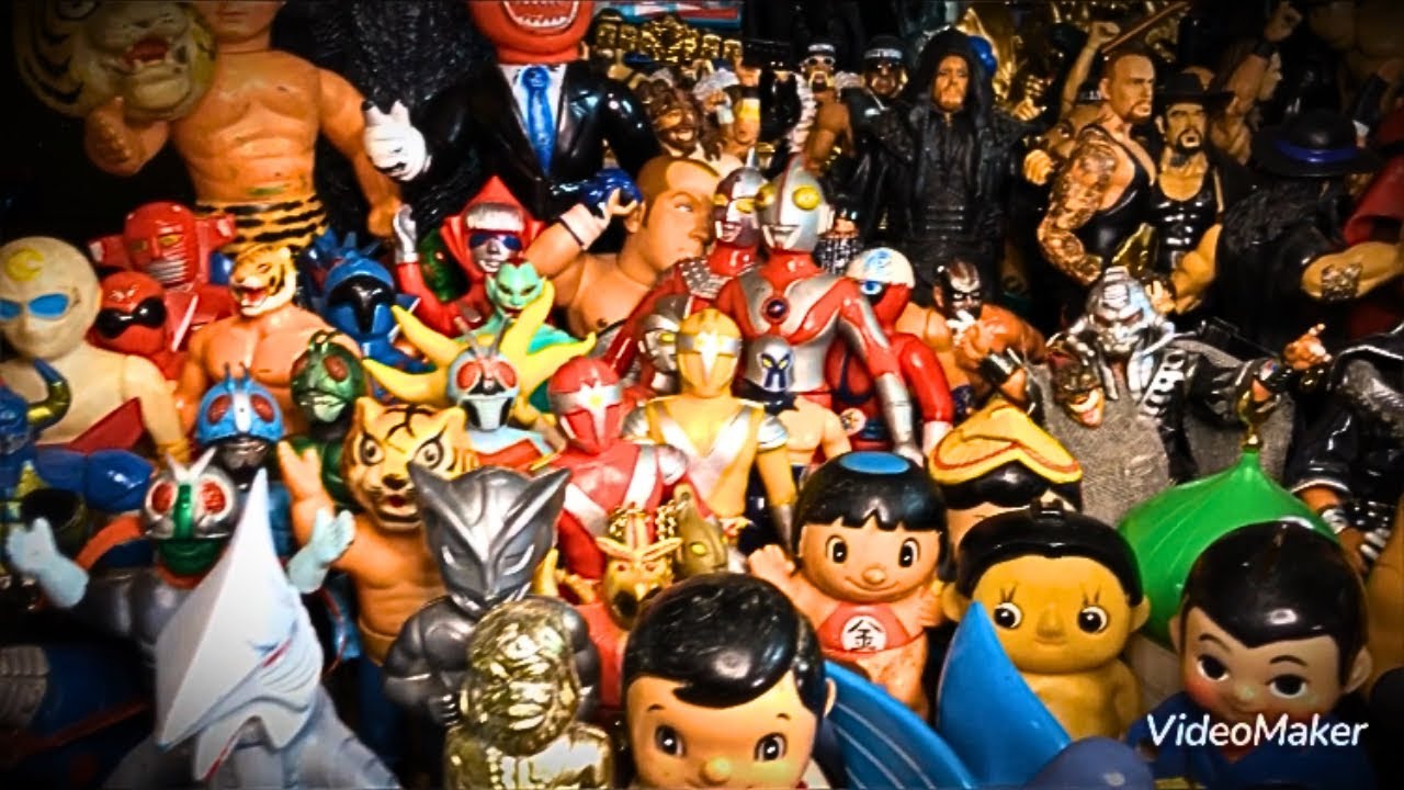 Soft Vinyl Figures] I'm revealing my huge collection! - YouTube