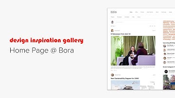 Bora - Intranet Home Page