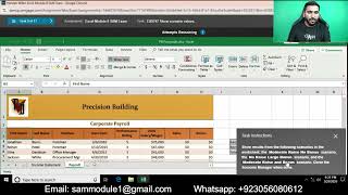 Excel Module 8 SAM Exam | Excel Module 8 SAM Exam | Excel Module 8 SAM Exam