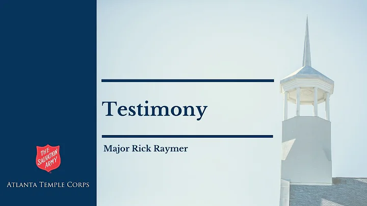 Testimony ~ Major Rick Raymer