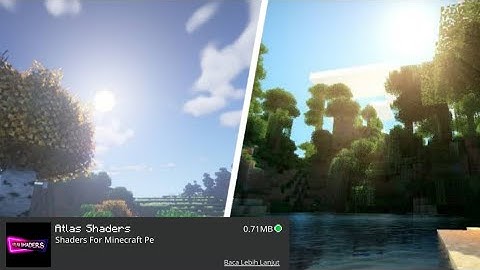 TOP 1 SHADERS MINECRAFT PE 1.18 TERBARU!!Shaders Ringan