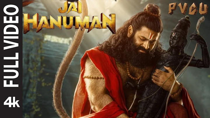 Jai Hanuman | HanuMan-2 | Video Song | Rishabh Shetty | Teja Sajja | Prasanth Varma | PVCU | 4K