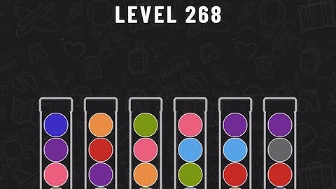 Ball Sort Puzzle Level 268 #ballsortpuzzle #ballsortpuzzlegameplay #puzzlegame #mobilegames