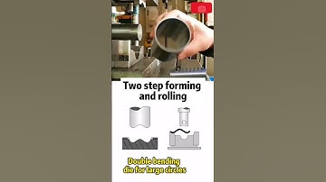 Two Step Forming and Rolling Process Explained | Metal Forming Tutorial #TwoStepForming #firstshort
