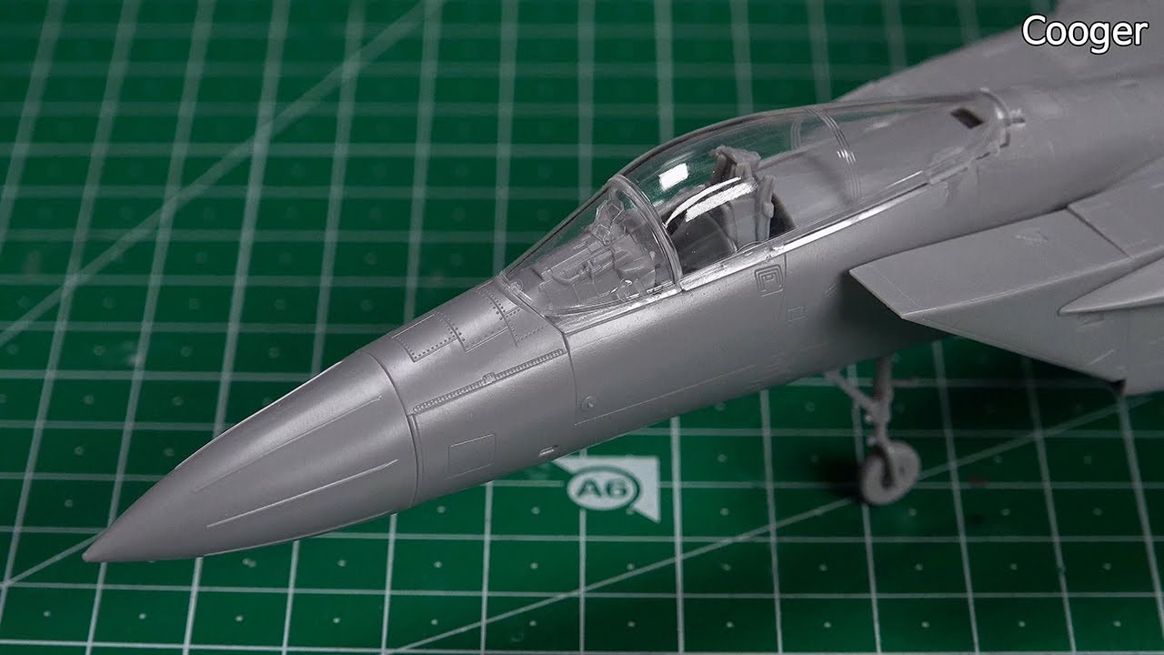 After Dry Fit, Check ProportionFinemolds 1/72 F-15J Eagle (feat