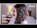 Boho 70s Braids with C'erine Babyy - All Things Hair Tutorial