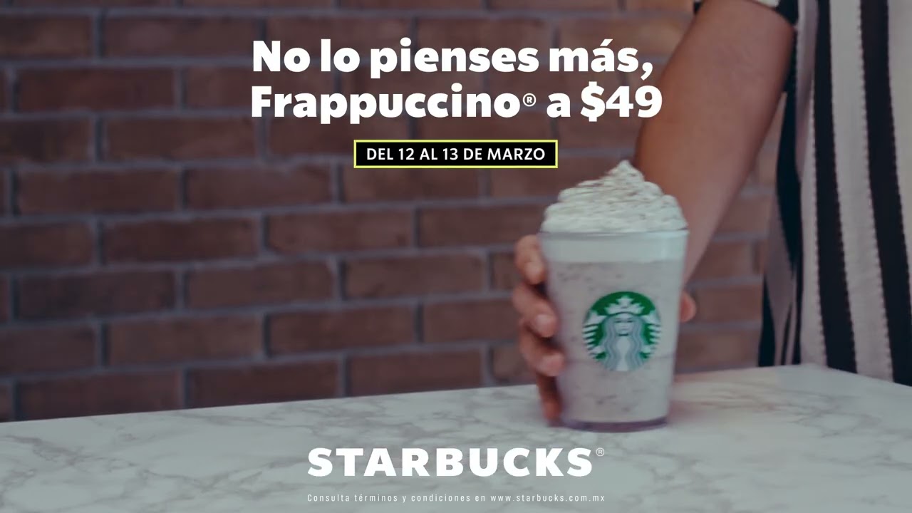Celebra Frappuccino® a $49​​.