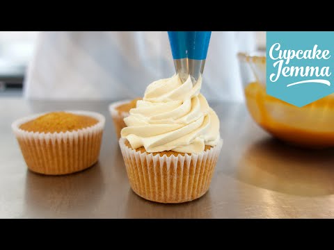 Recipe for the Tastiest Salted Caramel Buttercream | Cupcake Jemma