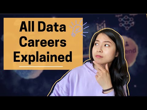 Data scientist is NOT the only SEXY job // All data careers explained