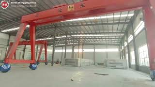 Hybrid powered RTG Crane from Tosta