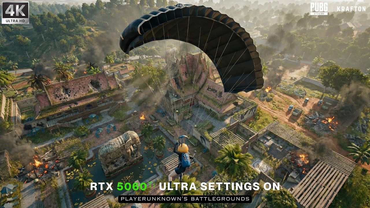 PUBG PC SANHOK – PARADISE SOLO MATCH (ULTRA SETTINGS RTX 5060 Ti) | Full Game Win | 4K