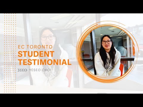 Видео: EC Toronto - Student Testimonial, Yeseo Choi