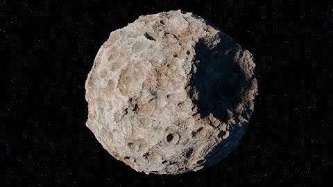 Blender Asteroid Tutorial using free assets