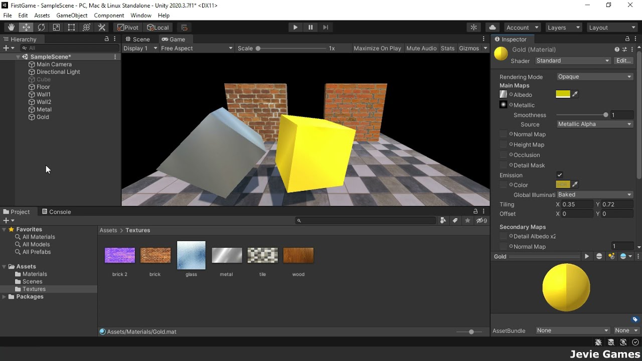 Unity - Meshes, Materials, Shaders, and Textures - YouTube