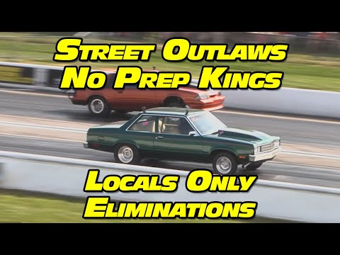Street Outlaws No Prep Kings Locals Only Small Tire Eliminations 2023
