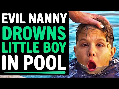 Download Evil Babysitter DROWNS KID in Pool!! Leaves HIM For Dead!!!!