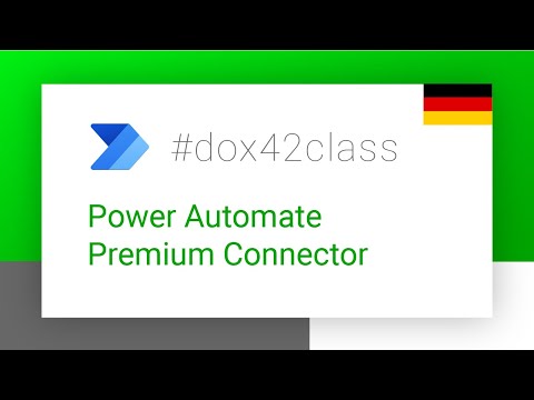 #dox42class of Power Automate Premium Connector