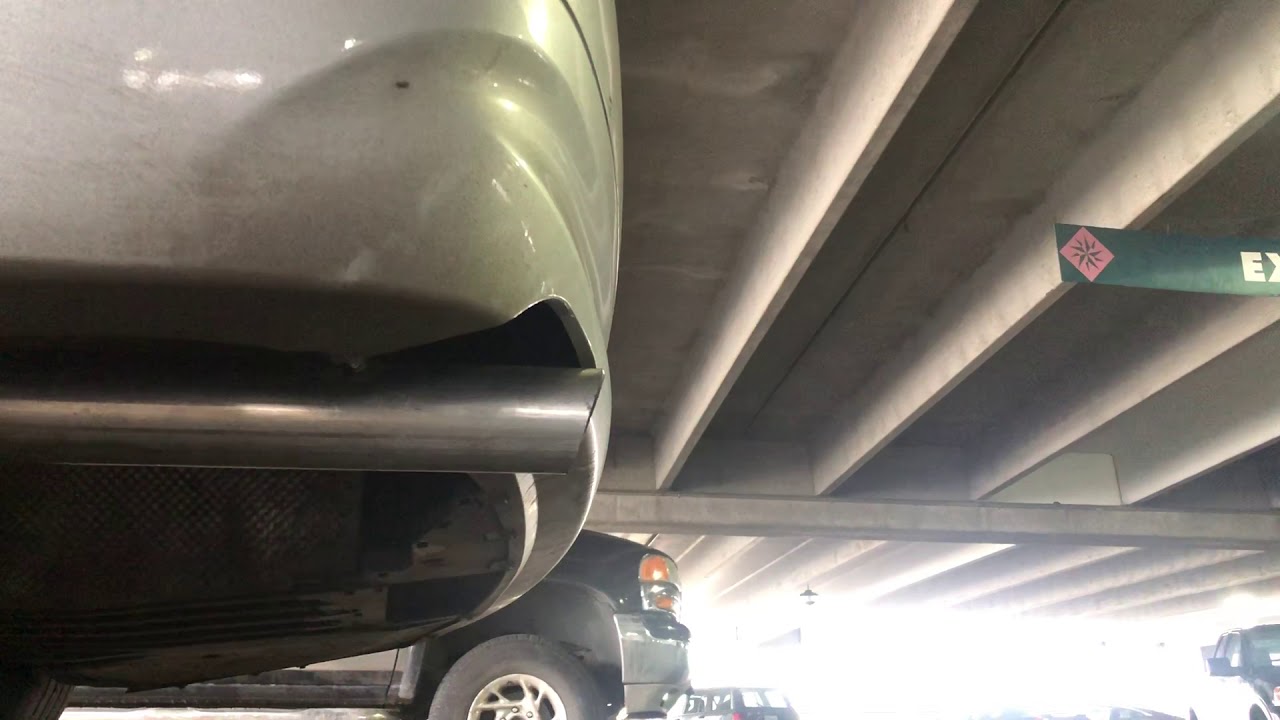 2006 bmw 330i muffler delete stock e90 - YouTube